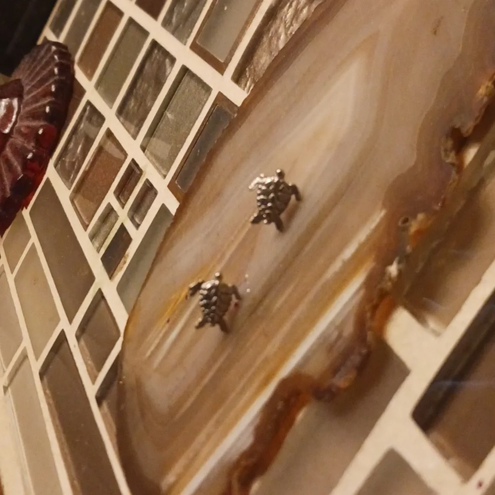 Vintage Turtle Earrings